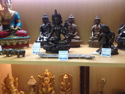 Статуэтки Будды в ассортименте. Материал Бронза, производство Индия